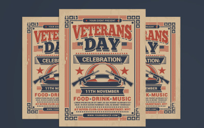 Veterans Day Flyer - Corporate Identity Template