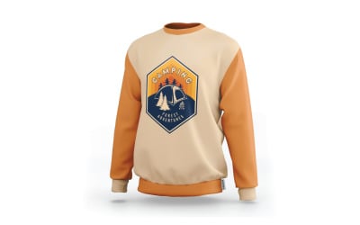 Camping Forest Adventures Logo template