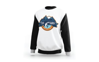 The Shark Logo template
