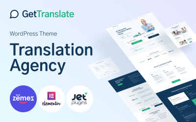 GetTranslate - WordPress тема агентства перекладів