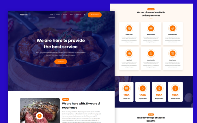 "Pepechura - Restaurant" modèle web Bootstrap #121035