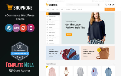 Shopnone - Mega Shop Multipurpose WooCommerce Theme