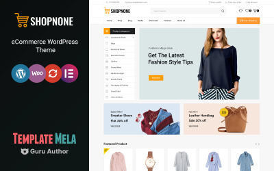 Shopnone - Mega Shop uniwersalny motyw WooCommerce