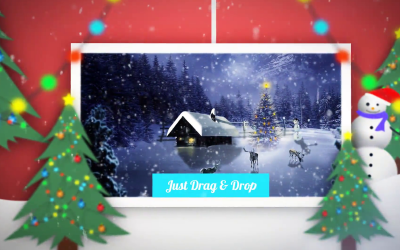 Christmas and New Year Slideshow After Effects Template