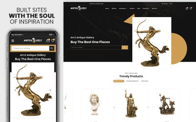 Antiek - Het Art &amp;amp; Gift Premium Shopify-thema