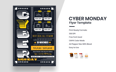 Cyber Monday Illustration 121421