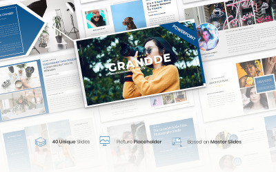 Grandde – Creative Business PowerPoint template