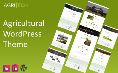 AgriTech - Landwirtschaftsindustrie WordPress Theme