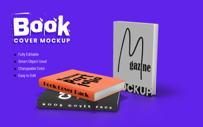 Mockup del prodotto per la copertina del libro