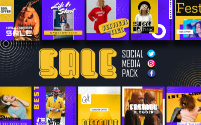 Plantilla de venta para redes sociales