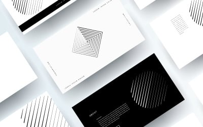 Darmowy minimalistyczny szablon PowerPoint