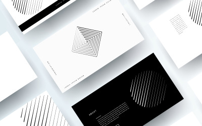 Gratis Minimalistisk PowerPoint-mall