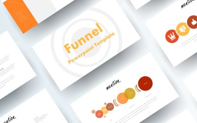 Ingyenes tölcséres PowerPoint sablon