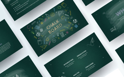 Modello PowerPoint lavagna gratuito