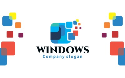 Windows Logo sjabloon