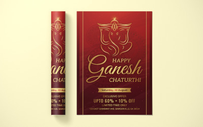 Ganesh Chaturthi-企业标识模板