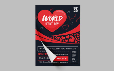 World Heart Day Flyer - Corporate Identity Template