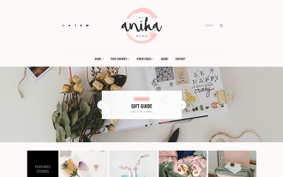Anika - Tema WordPress para blogs femeninos