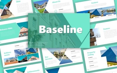 Modello PowerPoint di presentazione dell&amp;#39;elenco di base