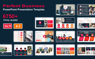 Шаблон презентации Perfect Business PowerPoint