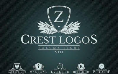 Heraldic Crest Vol.8 Logo Şablonu