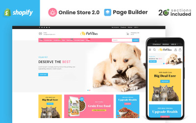 Petvibes - Pets Store Shopify Theme