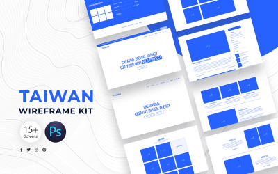Taiwan Web UI-elementen