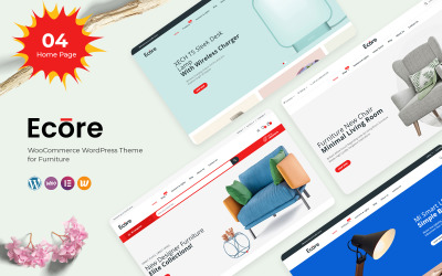 Tema WooCommerce "Ecore - Furniture" #122663