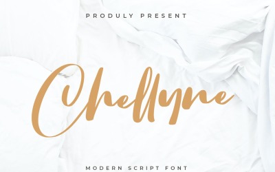 Modern Cursive Font
