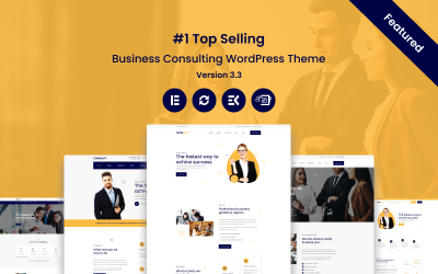 Consulity - Business Consulting WordPress-tema