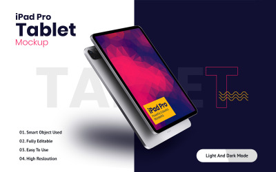 Tablet product mockup