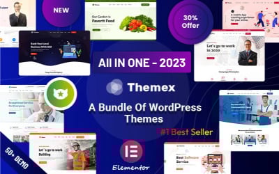 Themex — адаптивная многоцелевая тема WordPress