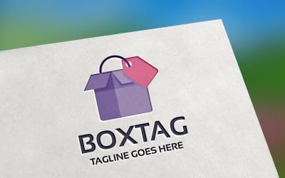 Box Tag Logo Vorlage