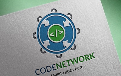 Code Network Logo Template