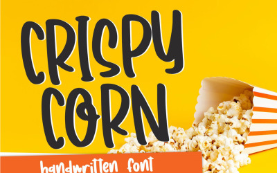 Crispy Corn - Handwritten Font