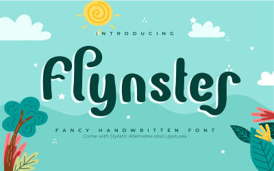 Flynster | Efektní ručně psané písmo