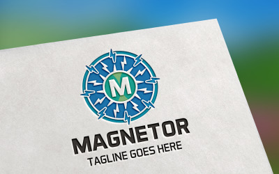 Magnetor (Letter M) Logo Template