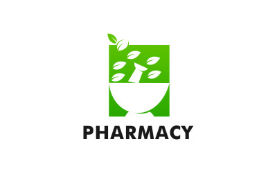 Modèle de logo de pharmacie