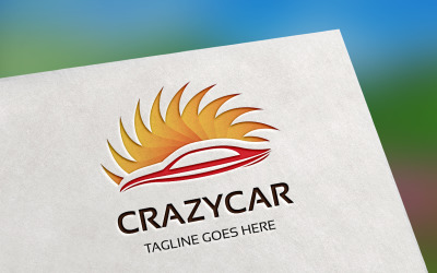 Plantilla de logotipo de coche