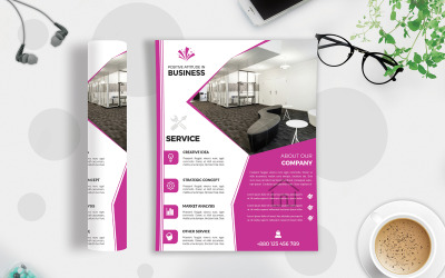 Business Flyer Vol-214 - Kurumsal Kimlik Şablonu