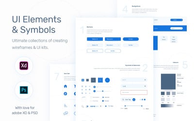 Symbolen UI-elementen