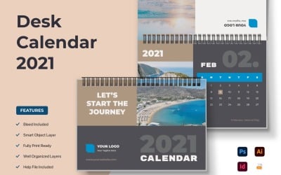 Tischkalender 2021 Planer