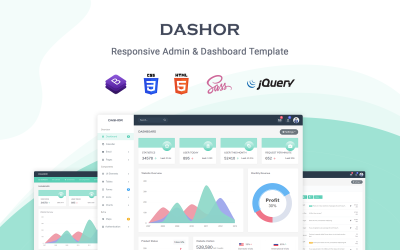Dashor - Responsive Admin Template