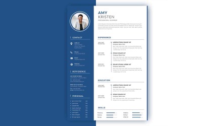 Professional CV Clean Resume Template