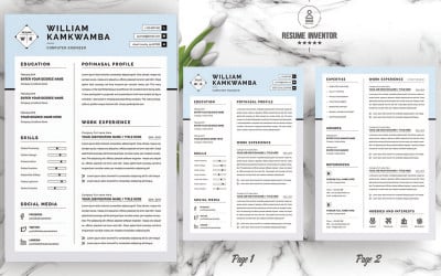 Professionelle Lebenslaufvorlage