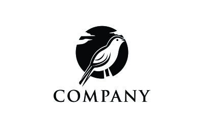 Szablon Logo ptaka