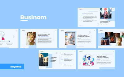 Businom-业务-主题演讲模板