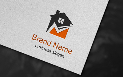 Letter N Realesate Design Logo Template