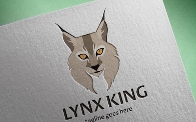 Lynx King Logo sjabloon