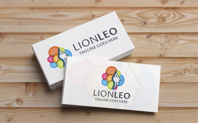 Lion Leo Logo sjabloon